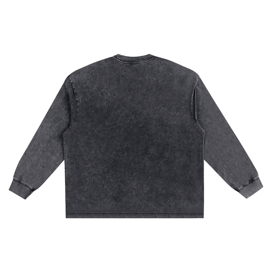 Perform Athlete Snow Washed Longsleeve T-Shirt