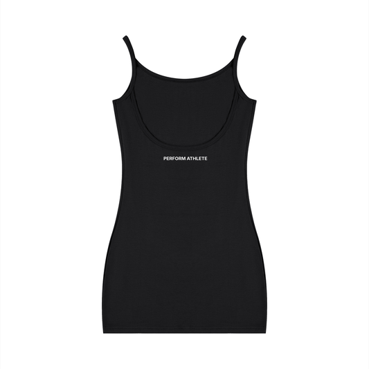 Women's Solid Tight Sleeveless Dress