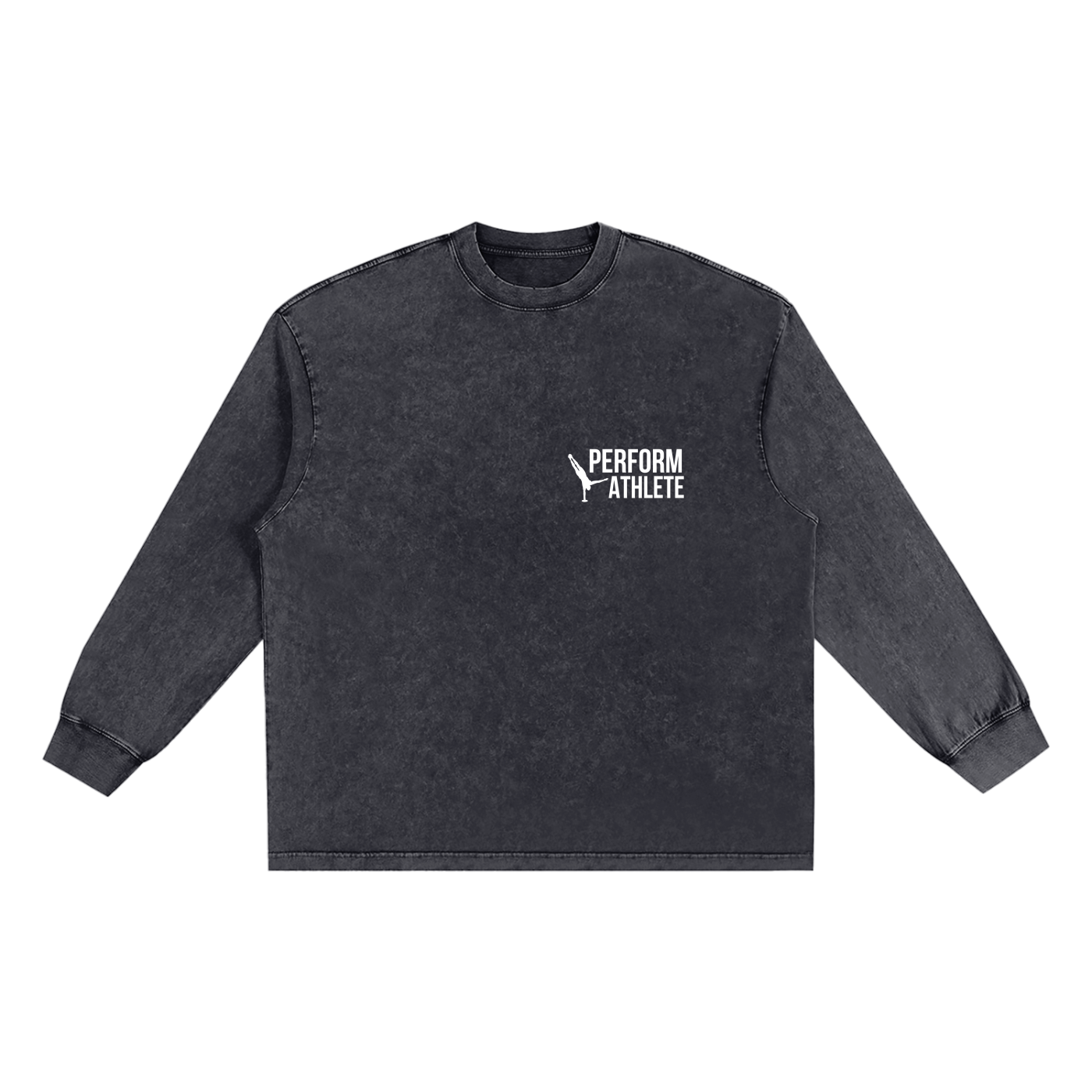 Perform Athlete Snow Washed Longsleeve T-Shirt